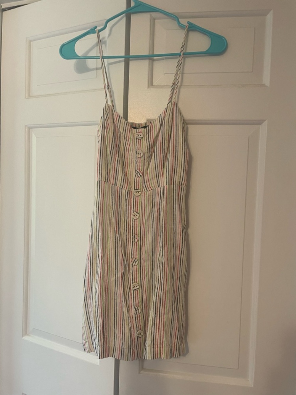 Forever 21 Striped Multicolor Mini Dress/Sundress